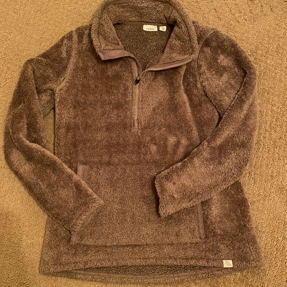 LL bean 1/2 zip